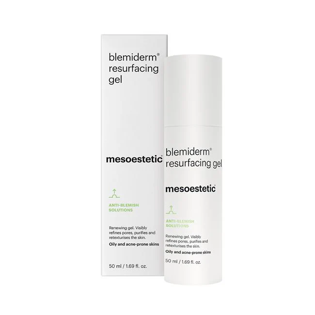 Mesoestetic blemiderm® resurfacing gel | Восстанавливающий гель с салициловой и гликолевой кислотой 50 мл