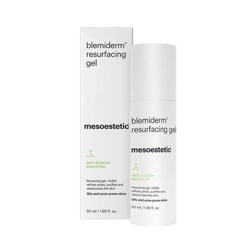 Mesoestetic blemiderm® resurfacing gel | Atjaunojošs gēls ar salicilskābi un glikolskābi 50 ml