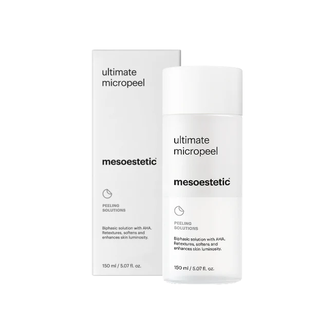 Mesoestetic ultimate micropeel | Virspusējs divfāžu mikropīlings sejas ādai 150 ml