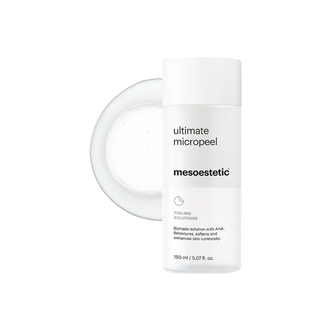 Mesoestetic ultimate micropeel | Virspusējs divfāžu mikropīlings sejas ādai 150 ml