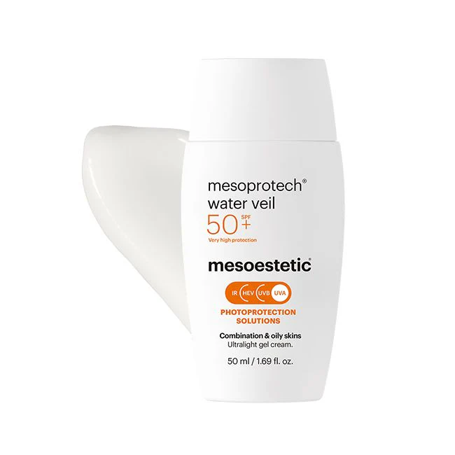 Mesoestetic mesoprotech® water veil | Особенно лёгкий солнцезащитный крем SPF50+ 50 мл