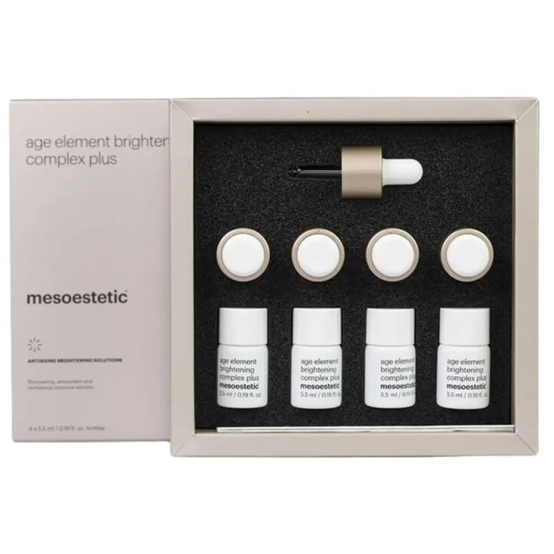 Mesoestetic age element® brightening complex plus | Концентрированный витамин C сыворотка для интенсивной 4-недельной процедуры 5,5 мл × 4
