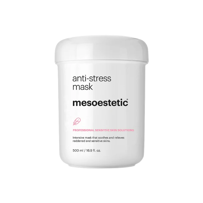Mesoestetic Anti-Stress Mask | Profesionāla nomierinoša sejas maska jutīgai un kairinātai ādai 500 ml