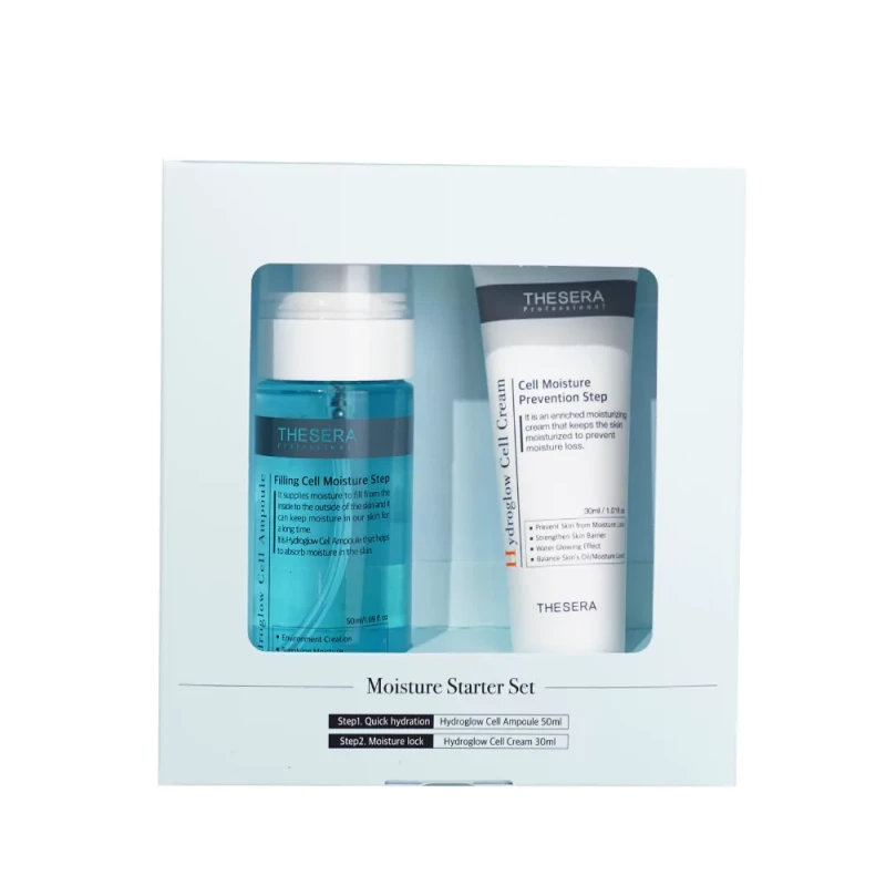 THESERA Moisture Starter Set | Mitrinošs Ādas Kopšanas Komplekts