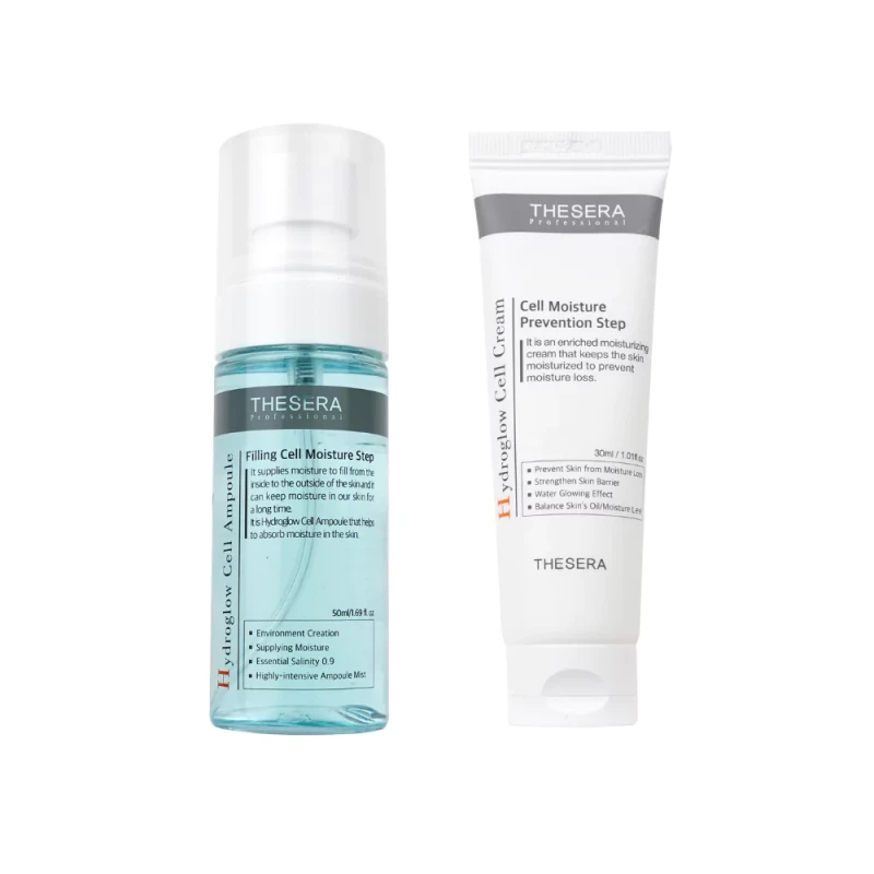 THESERA Moisture Starter Set | Mitrinošs Ādas Kopšanas Komplekts