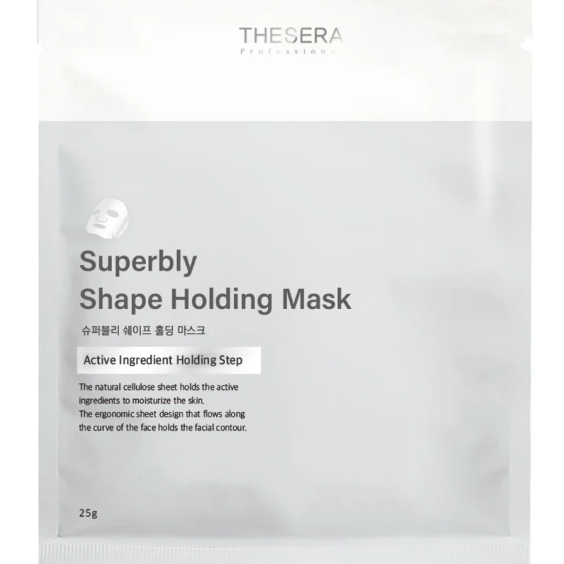 THESERA Superbly Shape Holding Mask | Liftinga Efektu Piešķiroša Biocelulozes Sejas Maska 10 gab.