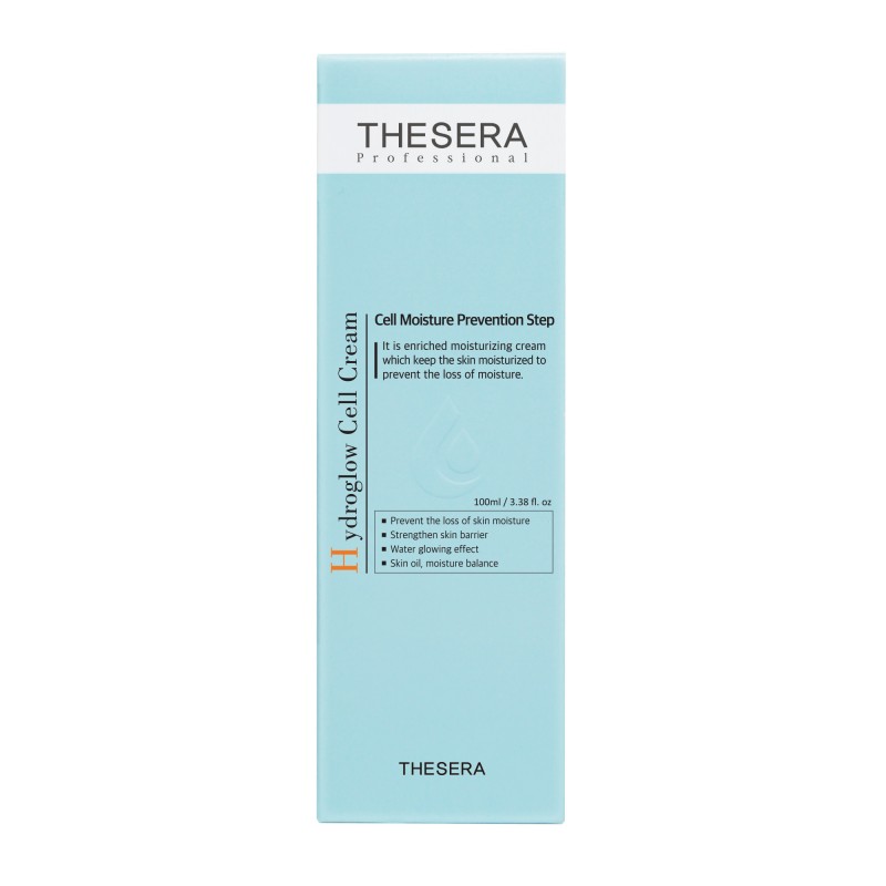 THESERA Hydroglow Cell Cream | Mitrinošs un Mirdzumu Piešķirošs Sejas Krēms 100 ml