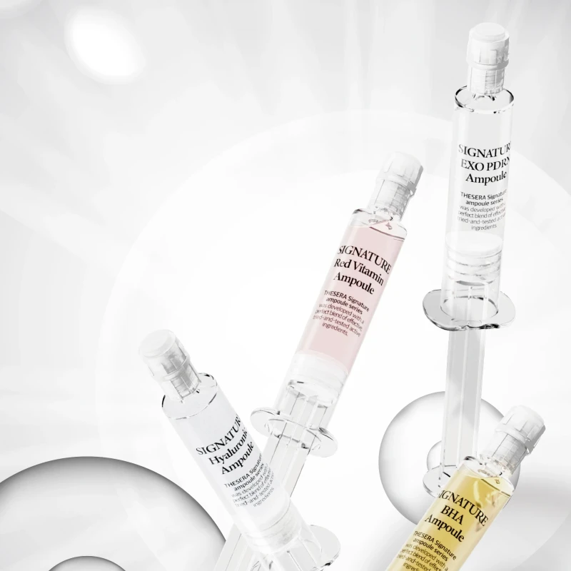 THESERA Signature Red Vitamin Exosome Ampoule | Mirdzumu Piešķiroša Eksosomu Ampula 4 ml