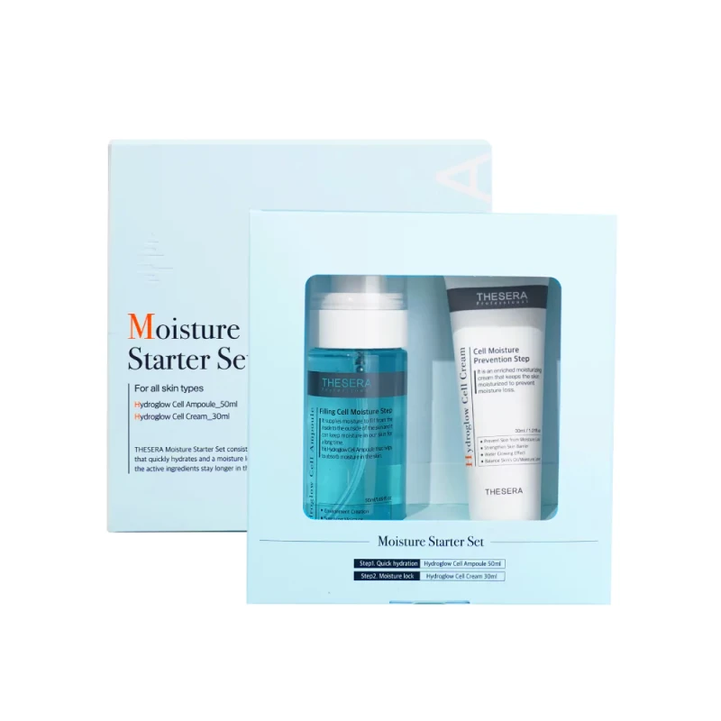 THESERA Moisture Starter Set | Mitrinošs Ādas Kopšanas Komplekts