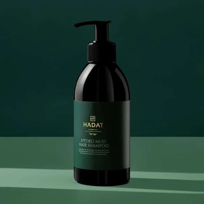 HADAT Hydro Mud Hair Shampoo | Dziļi Attīrošs Šampūns-Pīlings Galvas Ādai 300 ml