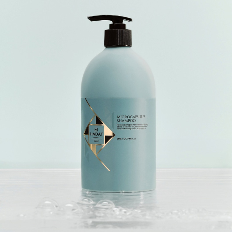 HADAT Microcapsules Shampoo | Atjaunojošs Šampūns ar Mikrokapsulām 250 ml / 800 ml