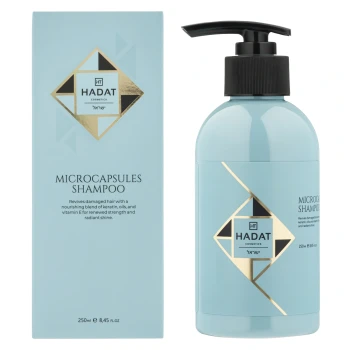 HADAT Microcapsules Shampoo | Atjaunojošs Šampūns ar Mikrokapsulām 250 ml / 800 ml