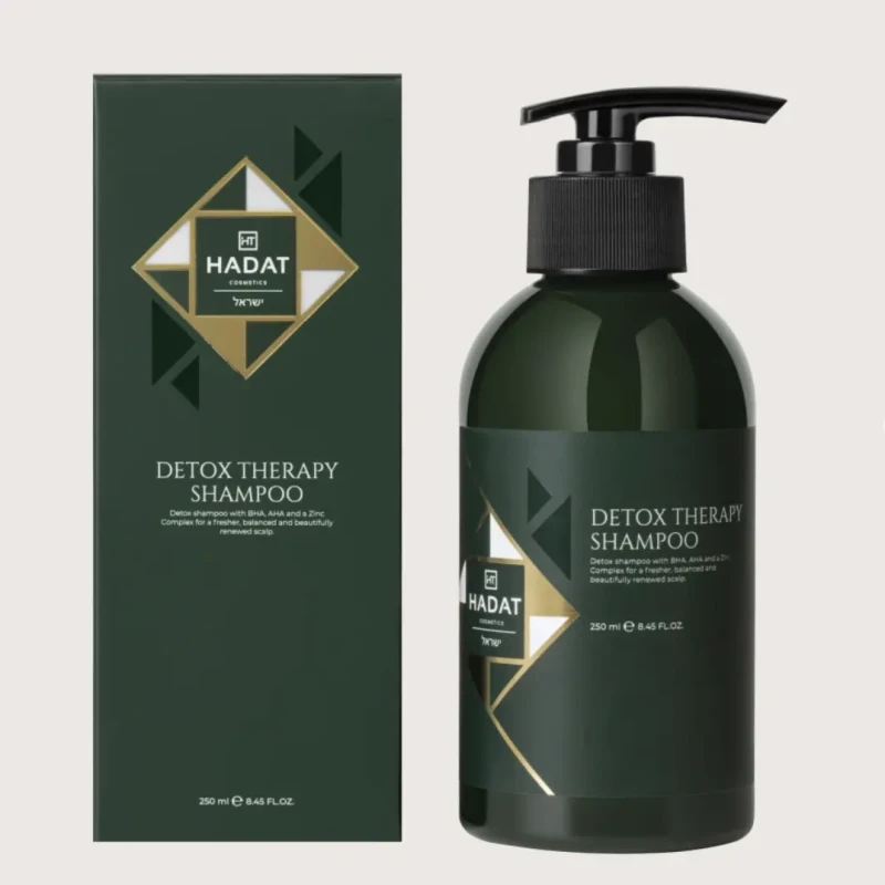 Hadat Cosmetics Detox Therapy Shampoo | Detoksicējošs šampūns galvas ādas dziļai un saudzīgai attīrīšanai 50 ml / 250 ml / 800 ml