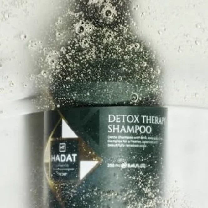 Hadat Cosmetics Detox Therapy Shampoo | Detoksicējošs šampūns galvas ādas dziļai un saudzīgai attīrīšanai 50 ml / 250 ml / 800 ml