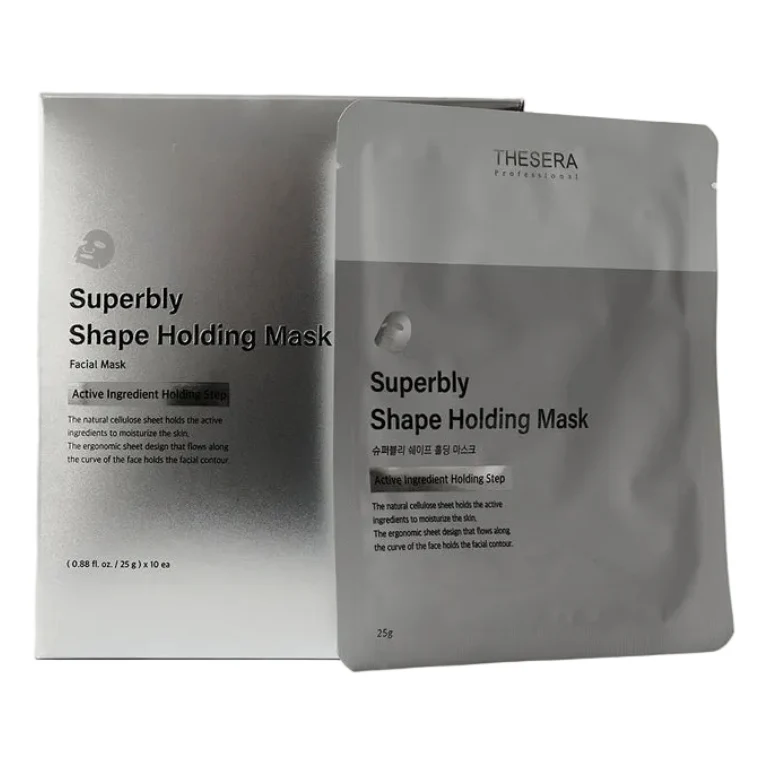 THESERA Superbly Shape Holding Mask | Liftinga Efektu Piešķiroša Biocelulozes Sejas Maska 1 x 25 g