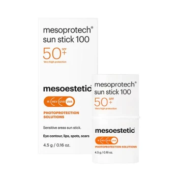 Mesoestetic mesoprotech® sun stick 100 | SPF 50+ saules aizsargstiks jutīgām zonām 4,5 g