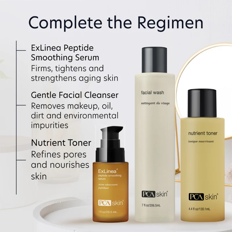 PCA Skin ExLinea Smoothing Peptide Serum | Serums Mīmikas Grumbām 30 ml