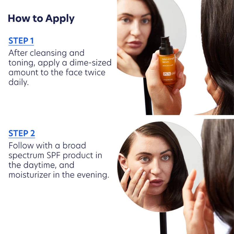 PCA Skin Total Strength Serum | Сыворотка против старения 29,5 мл