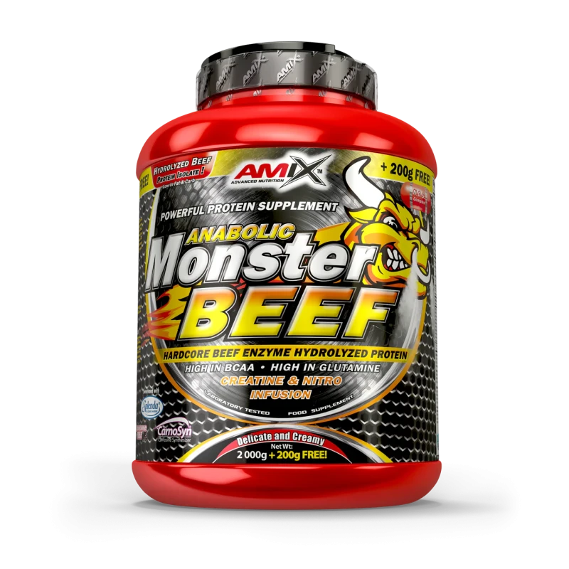 Amix Anabolic Monster Beef Protein | Гидролизованный говяжий протеин 2200 г