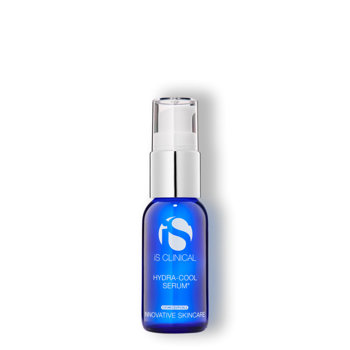 iS Clinical Hydra-Cool Serum 15 ml — atsvaidzinošs serums ar mentolu un hialuronskābi