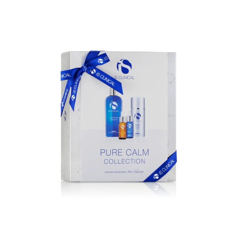 iS Clinical Pure Calm Collection | Успокаивающий набор для ухода за лицом, восстанавливающий комфорт кожи