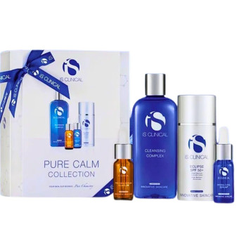 iS Clinical Pure Calm Collection | Успокаивающий набор для ухода за лицом, восстанавливающий комфорт кожи