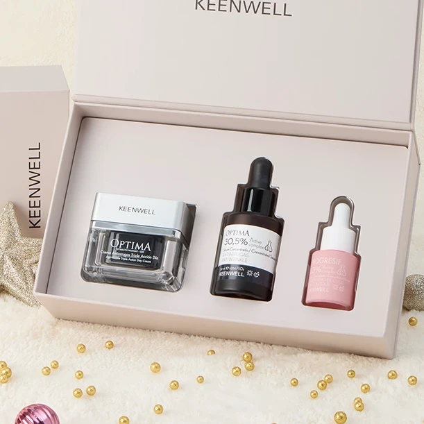 Keenwell Optima набор — сыворотка, дневной крем и глазной серум