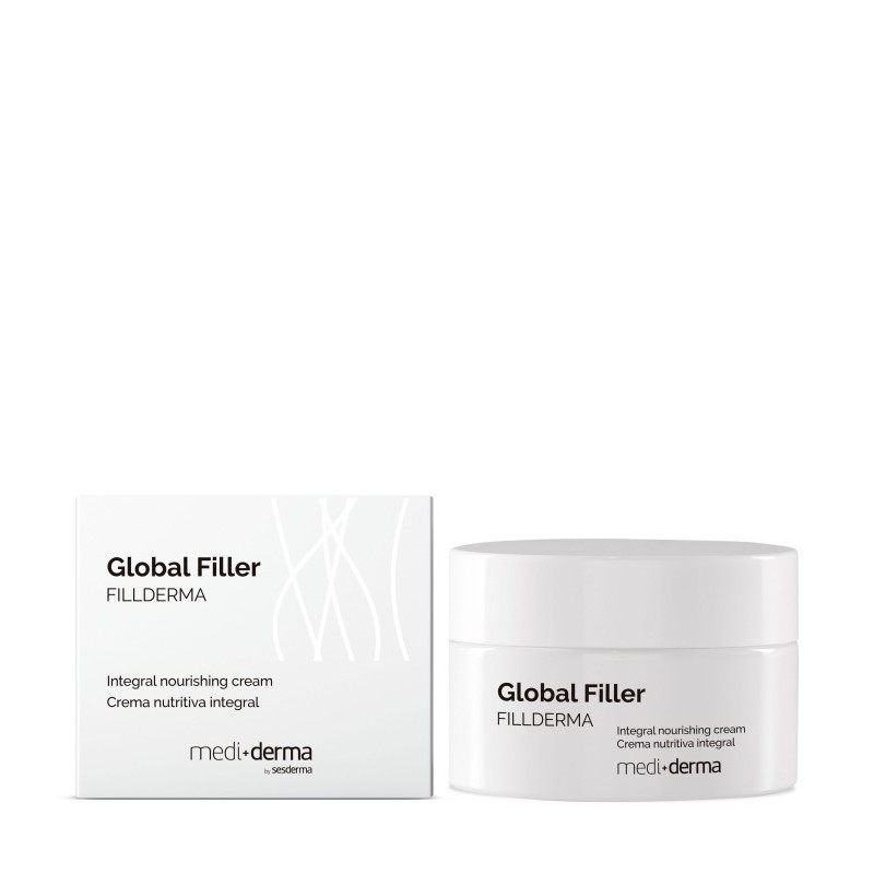 Fillderma Global Filler Nourishing Cream 50 ml — krēms pret grumbām un elastības zudumu