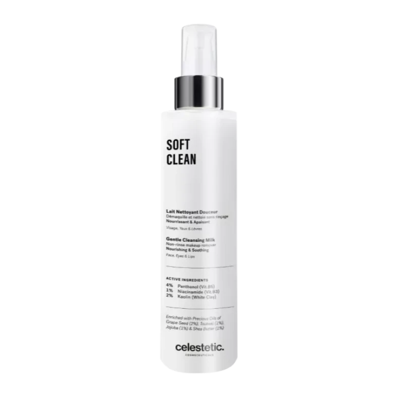 Celestetic Soft Clean | Мягкое очищающее молочко для сухой и чувствительной кожи 200 мл