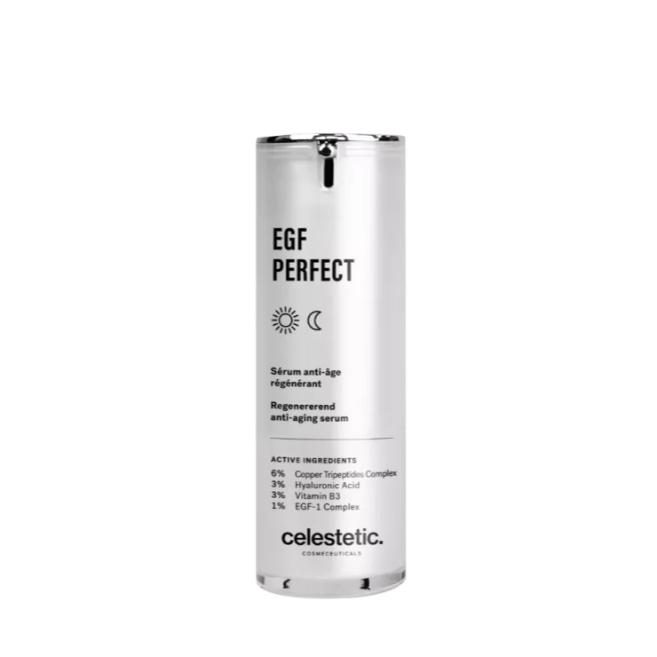 Celestetic EGF Perfect | Atjaunojošs anti-age serums ar augšanas faktoriem 30 ml