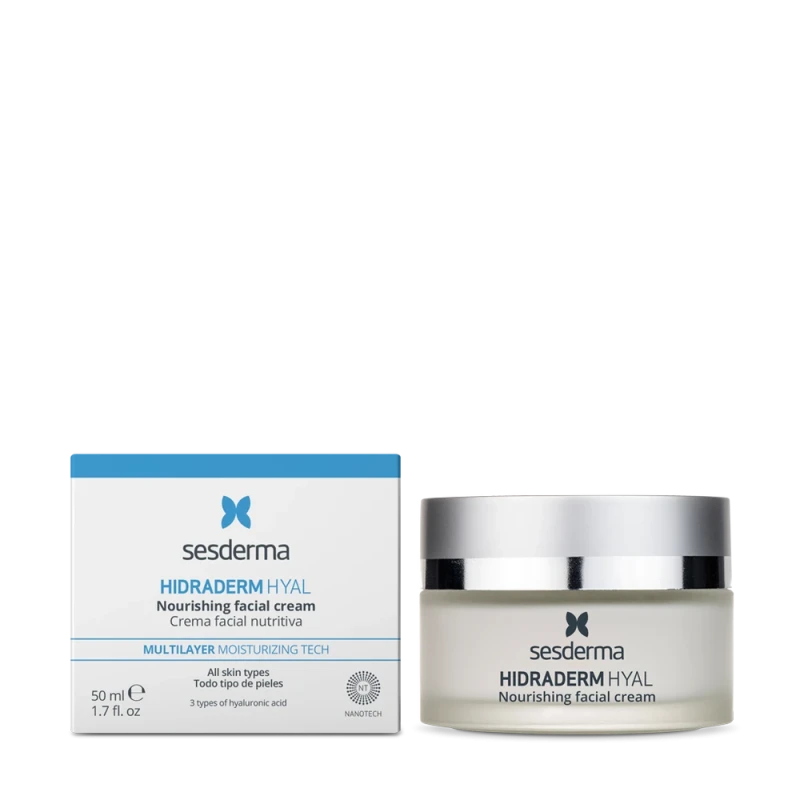 SESDERMA HIDRADERM HYAL Nourishing Cream | Barojošs krēms sausai un nobriedušai ādai 50 ml