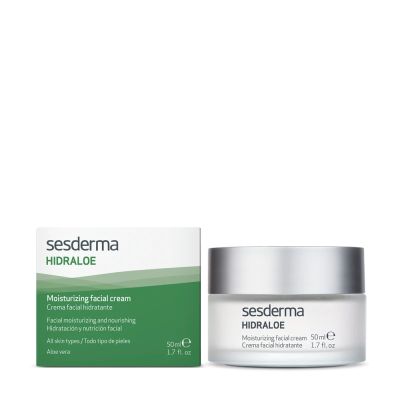 Sesderma HIDRALOE Moisturizing Facial Cream | Mitrinošs sejas krēms ar alveju 50 ml