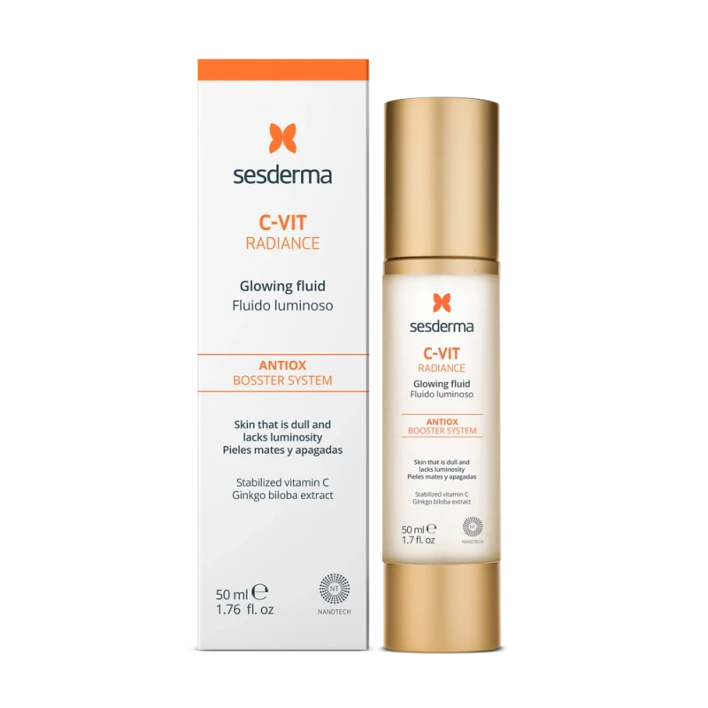 Sesderma C-VIT Radiance Glowing Fluid | Mirdzošs sejas fluīds 50 ml