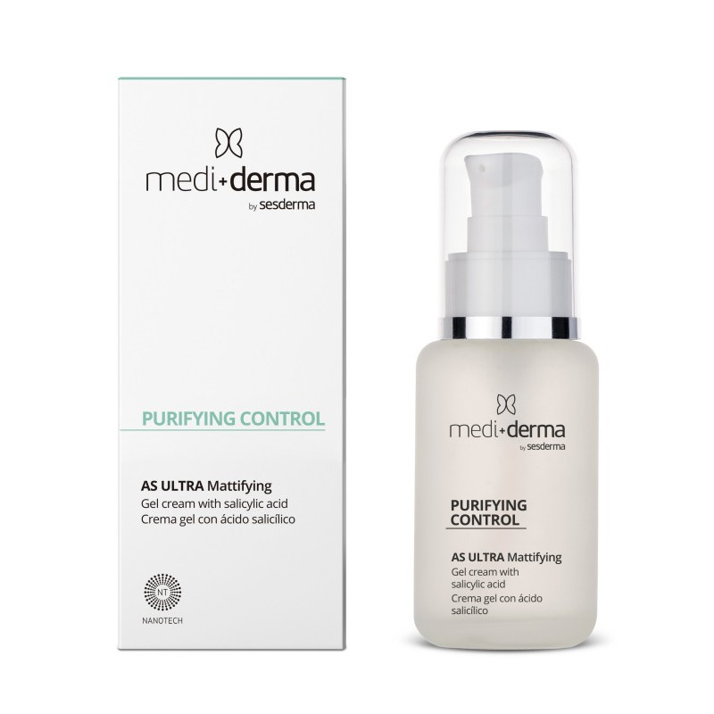 Mediderma Sebum Regulator Gel Cream | Гель-крем с салициловой кислотой 50 мл Mediderma Sebum Regulator Gel Cream | Гель-крем с салициловой кислотой 50 мл