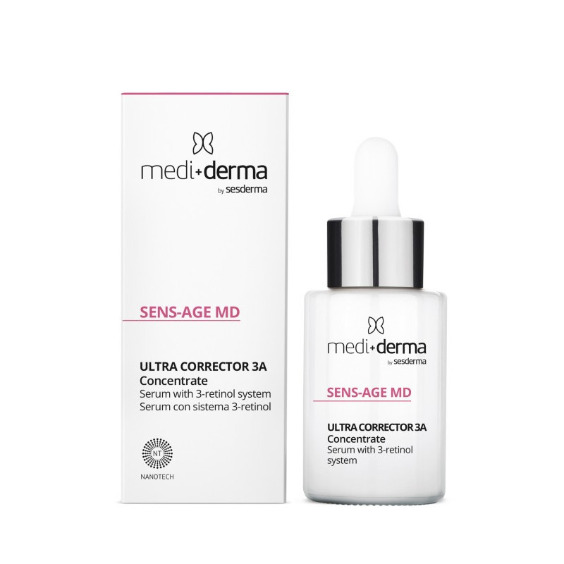 Mediderma Sens-Age MD Ultra Corrector 3A Concentrate 30 ml | Serums ar retinolu Mediderma Sens-Age MD Ultra Corrector 3A Concentrate 30 ml | Serums ar retinolu