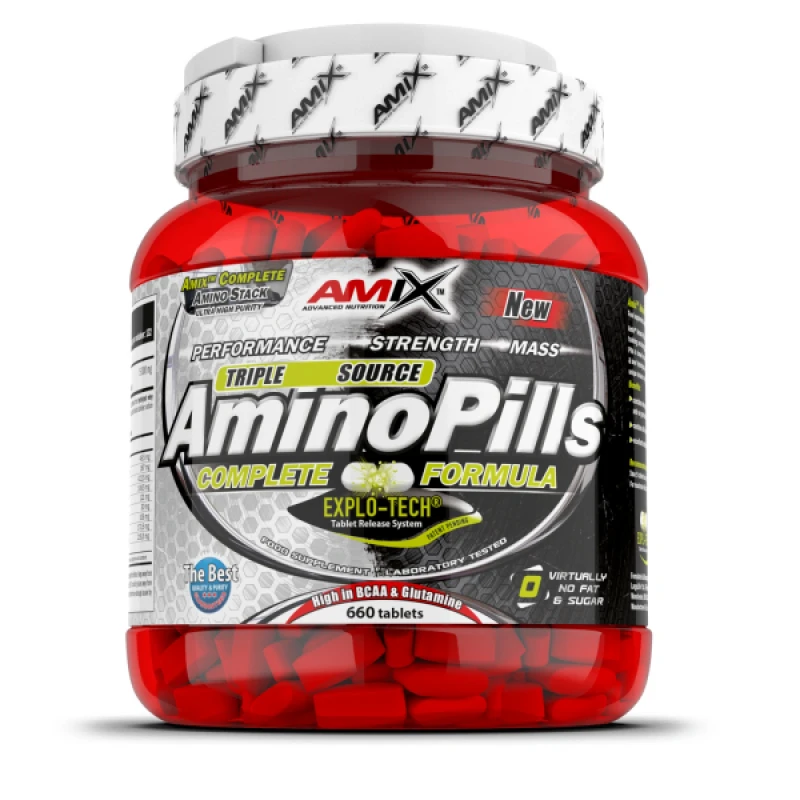 Amix Amino Pills 660 tab | Aminoskābju komplekss