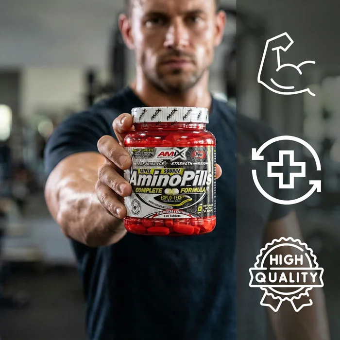 Amix Amino Pills 330 tab | Aminoskābju komplekss