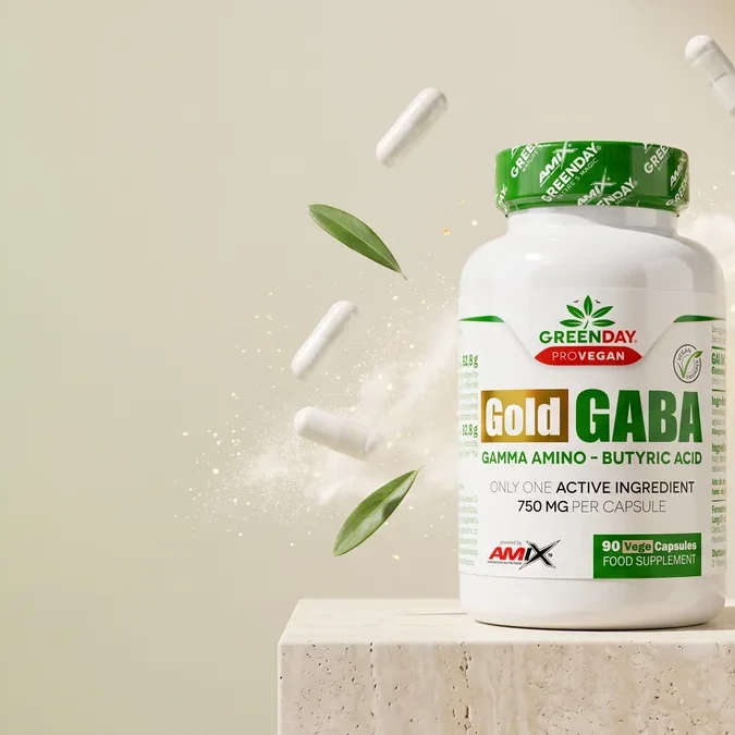 Amix Gold Gaba | Gamma-Aminosviestskābe 90 kapsulas