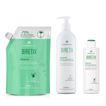 Biretix Cleanser Refill Pack | Sejas Attīrošā gēla Papildināms Iepakojums 400 ml