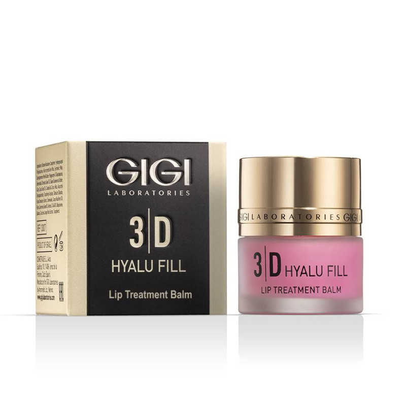GIGI 3D Hyalu Fill Lip Balm | Увлажняющий бальзам для губ 20 мл
