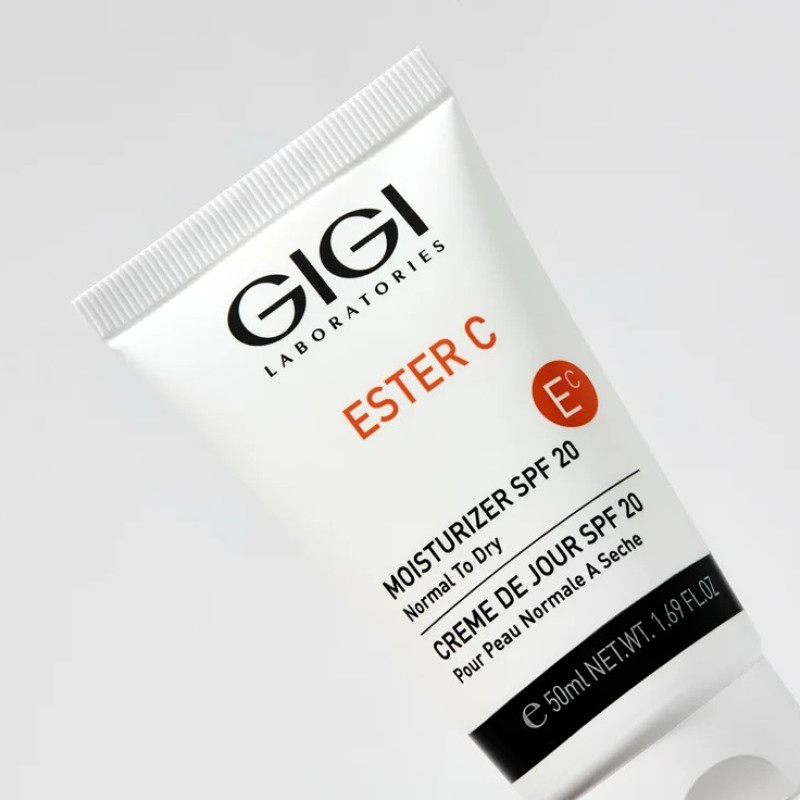 GIGI Ester C Moisturizer SPF20 | Mitrinošs Dienas Krēms ar SPF20 50 ml