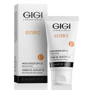 GIGI Ester C Moisturizer SPF20 | Mitrinošs Dienas Krēms ar SPF20 50 ml