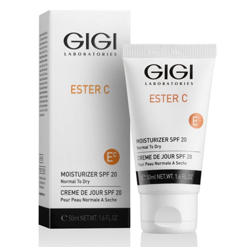 GIGI Ester C Moisturizer SPF20 | Mitrinošs Dienas Krēms ar SPF20 50 ml