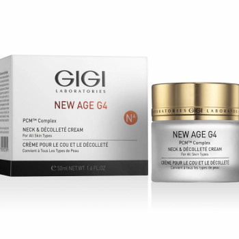 GIGI New Age G4 Neck & Decollete Cream | Pretnovecošanās krēms kaklam un dekoltē 50 ml