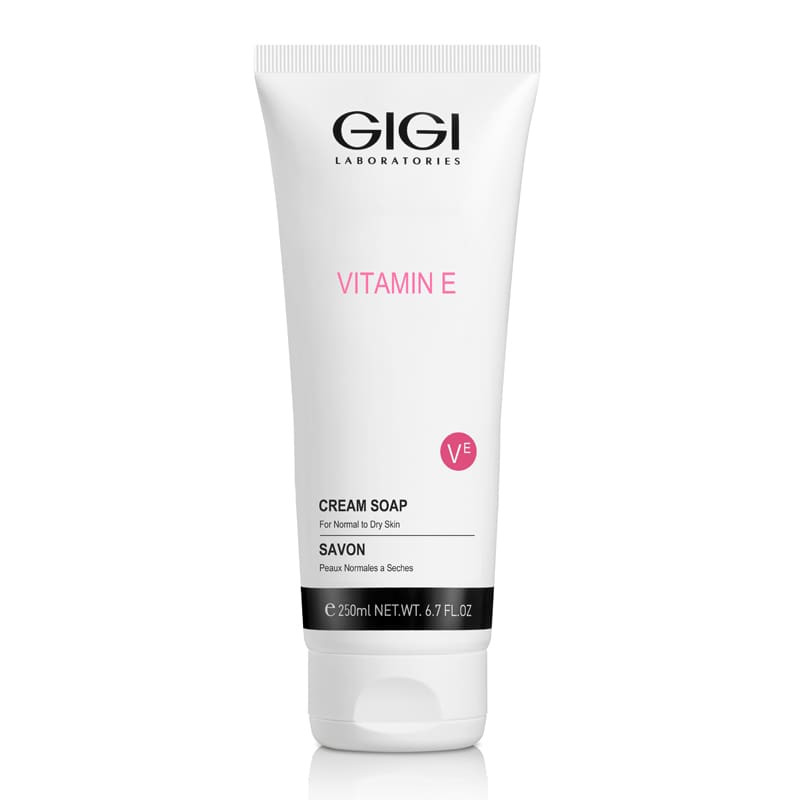 GIGI Vitamin E Cream Soap pH 5.5 | Мягкое очищающее крем-мыло 250 мл