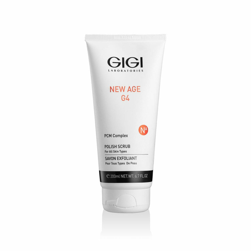 GIGI New Age G4 Polish Scrub | Очищающий скраб с бамбуковыми гранулами 200 мл