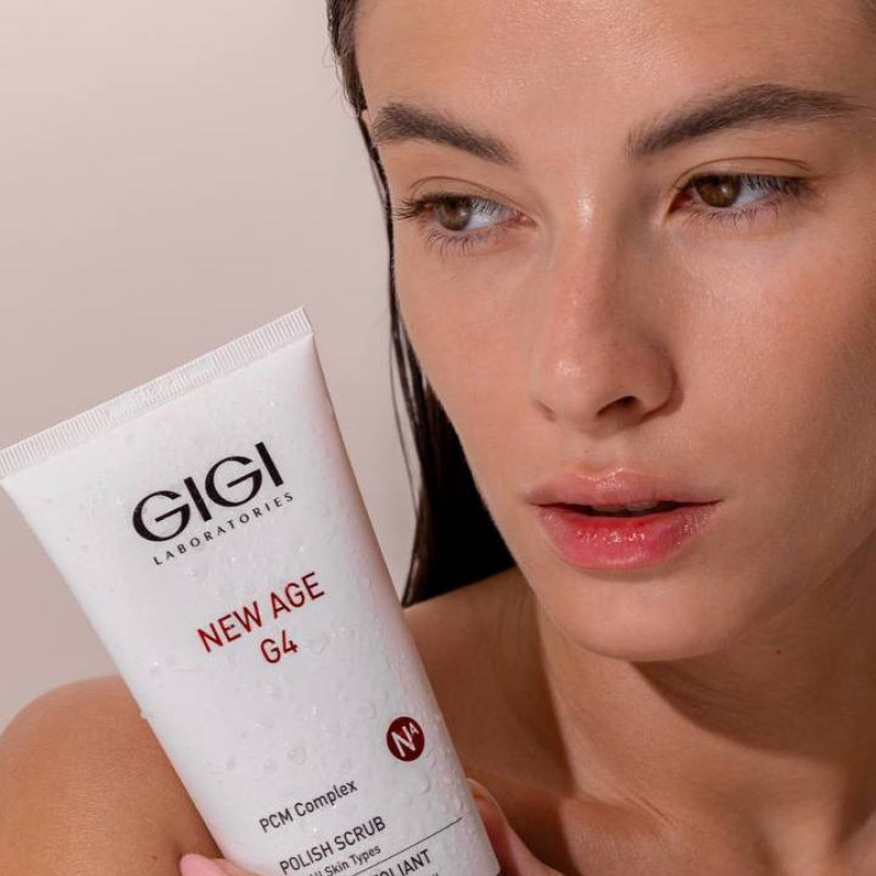 GIGI New Age G4 Polish Scrub | Очищающий скраб с бамбуковыми гранулами 200 мл