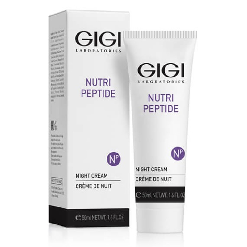 GIGI Nutri Peptide Night Cream | Bagātīgi Mitrinošs Nakts Krēms 50 ml
