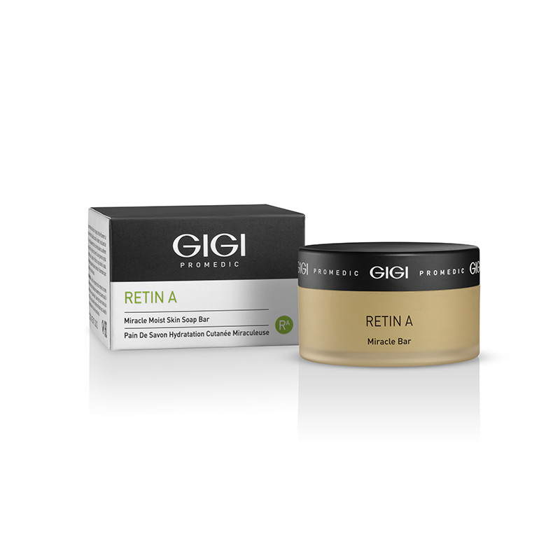 GIGI Retin A Miracle Moist Skin Soap Bar | Mitrinošas sejas ziepes 100 g