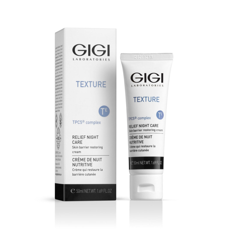 GIGI Texture Relief Night Care | Atjaunojošs Nakts Krēms 50 ml